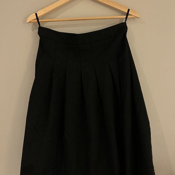 Aritzia Pleated Midi Skirt - Picture 3 of 4